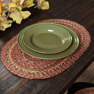 Cider Mill Jute Braided Placemat Set of 6 - The Fox Decor